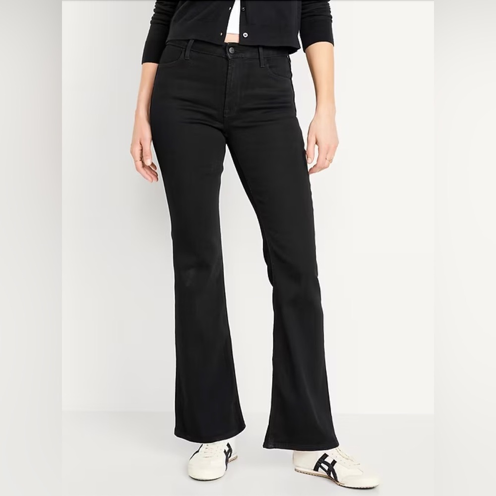 Old Navy WOW Flare Black Jeans